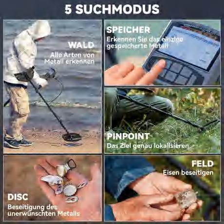 TerraScanX Metalldetektor Detail 4